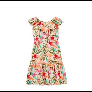 Crazy 8 jungle patterned dress. Size 7-8 (M).